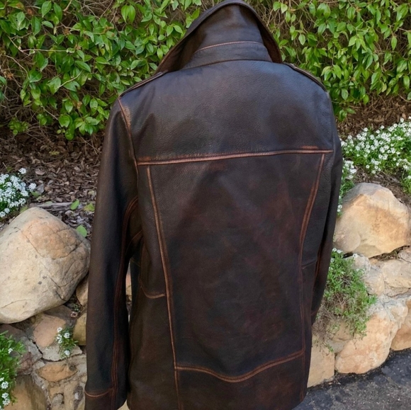 MIH leather jacket, coat - Picture 3 of 4